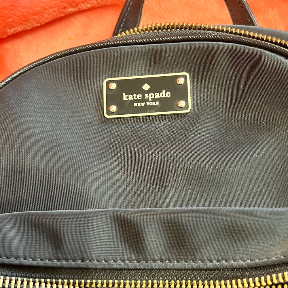 Kate Spade Wilson Road Small Bradley Backpack Black Nylon - Picture 2 of 9